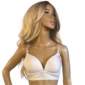 Pink Lover White Bra